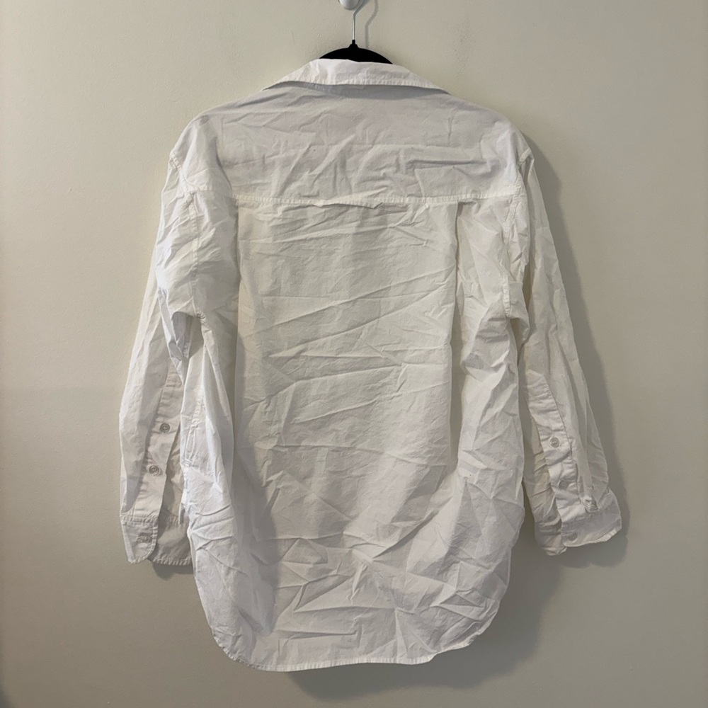 Citizens Of Humanity White Button-Down Shirt - Picture 3 of 8